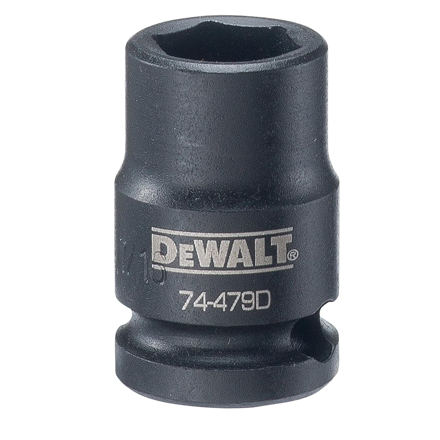 DEWALT 3/8" Drive Impact Socket 6 PT 7/16