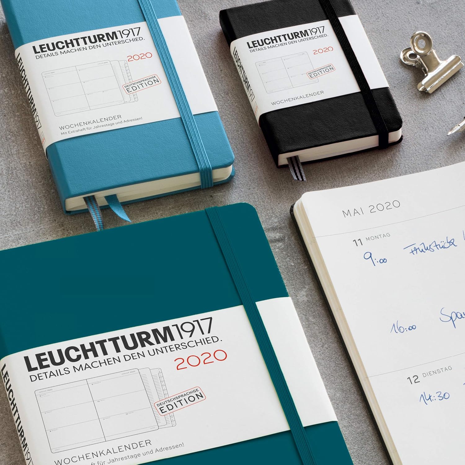 Leuchtturm1917 - Agenda 2020, tapa dura, A6, 12 meses ...