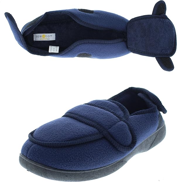 Gold Toe Gayle Womens Edema Slipper,Orthodic Clinic Shoes,Women's