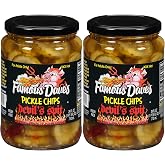 Famous Dave's Devil's Spit Pickle Chips 24 fl. oz. Jar