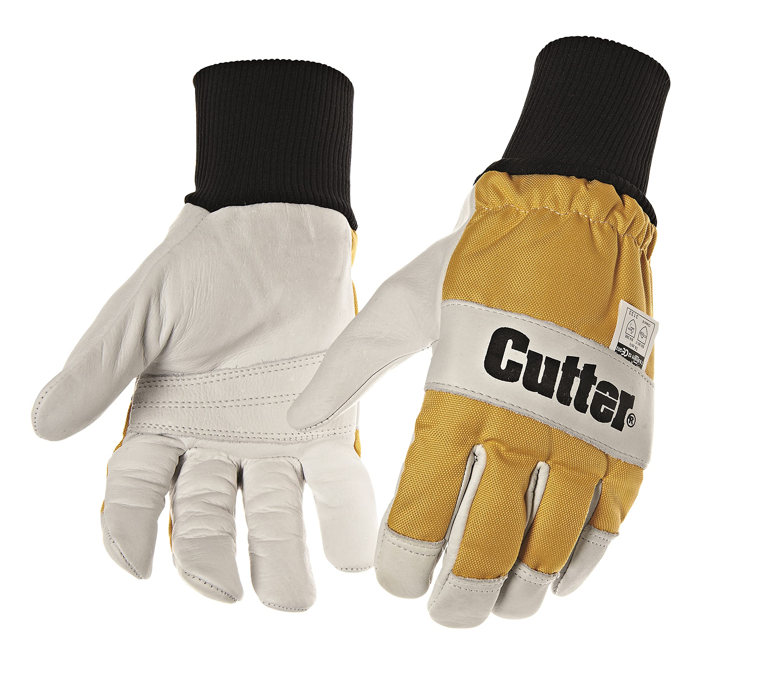 Cutter CW400 Classic Chainsaw Glove, Yellow
