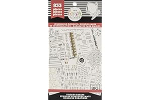 me & my BIG ideas Happy Planner STCKRS JRNL Deco, us:one Size, Multi Color