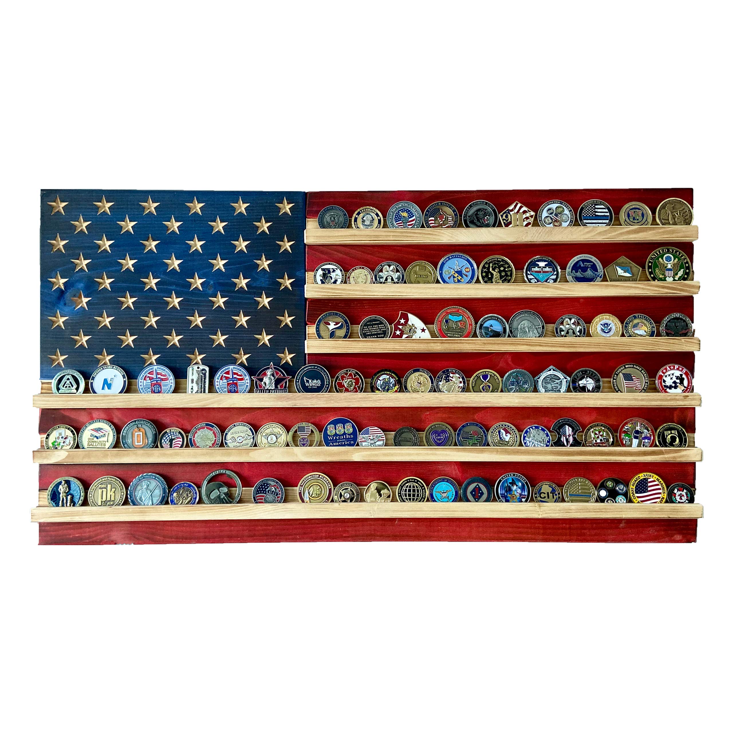 Flags of Valor American Flag Challenge Coin
