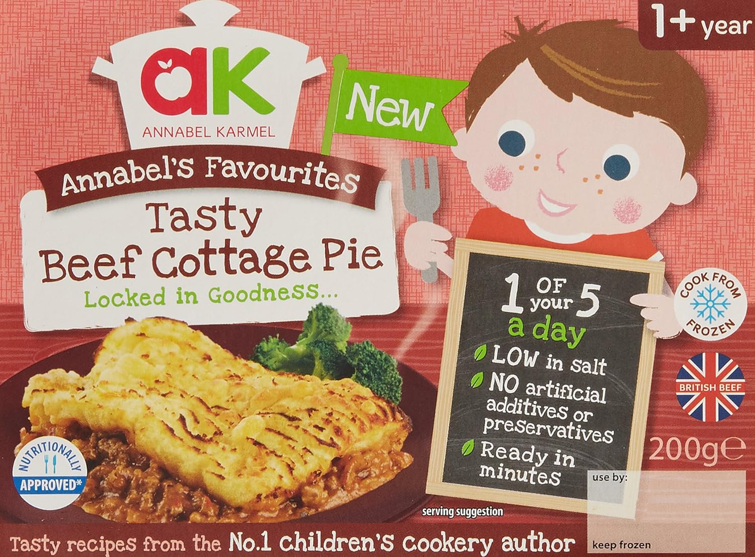 Annabel Karmel Cottage Pie 200 G Frozen Amazon Co Uk Grocery