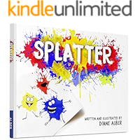 Splatter book cover Splatter book cover