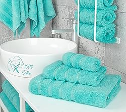 American Soft Linen Premium 3 Piece Towel Set, 1