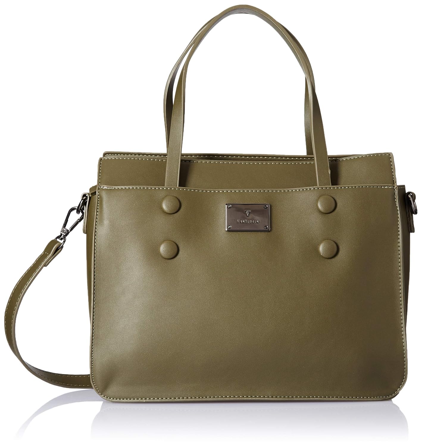 Buy Van Heusen Women's Tote Bag (Olive) at Amazon.in