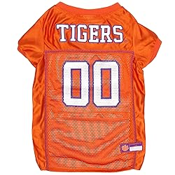 Pets First NCAA College Clemson Tigers Mesh Jersey