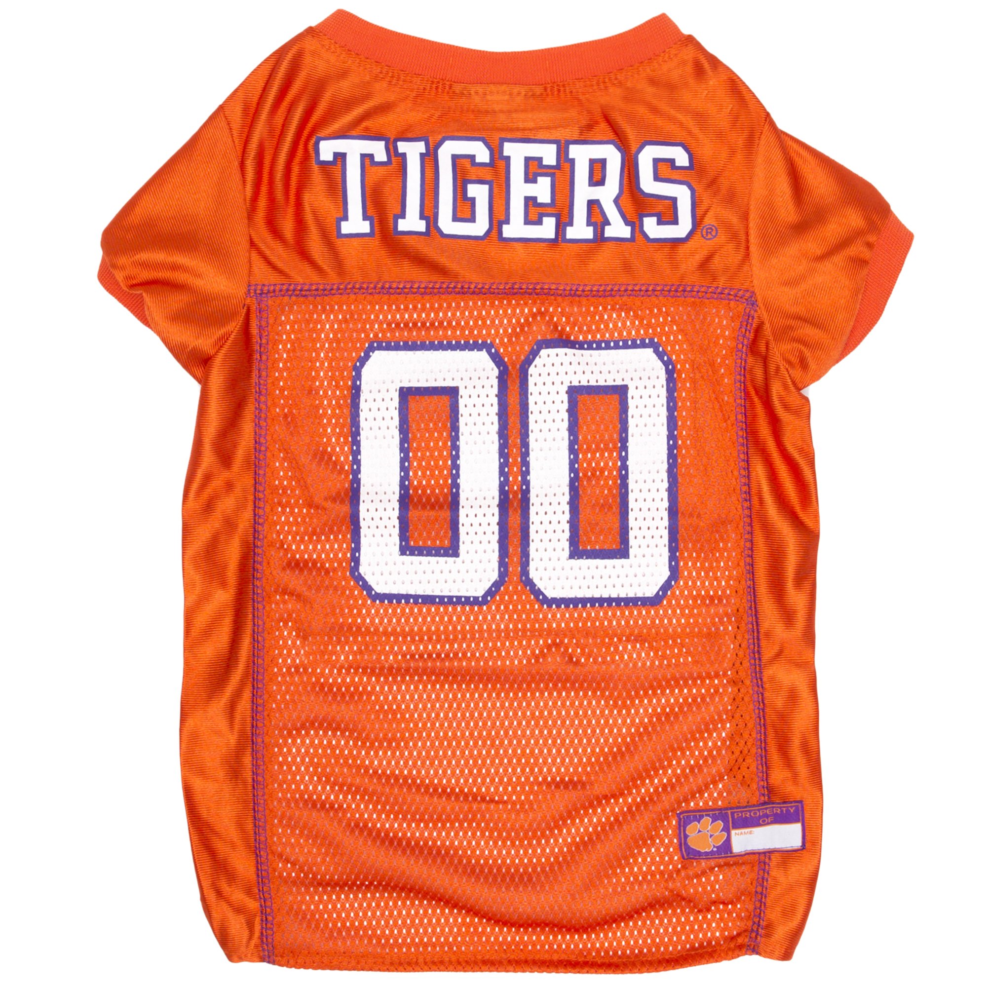 Pets First NCAA College Clemson Tigers Mesh Jersey