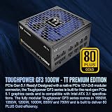 Thermaltake Toughpower GF3 1000W 80+ Gold ATX 3.0 PCIe 5.0 PSU RTX 40 Series view 2