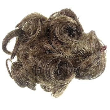 New Style Hair Extensions Curly Messy Drawstring Updo Full Bun In