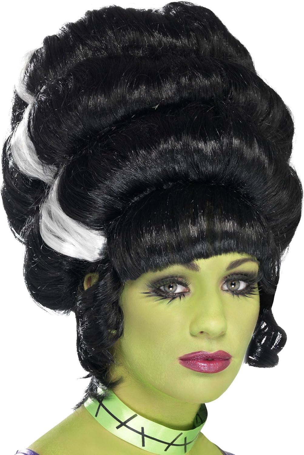 Smiffys womens Pin Up Frankie Wig,Black,One Size