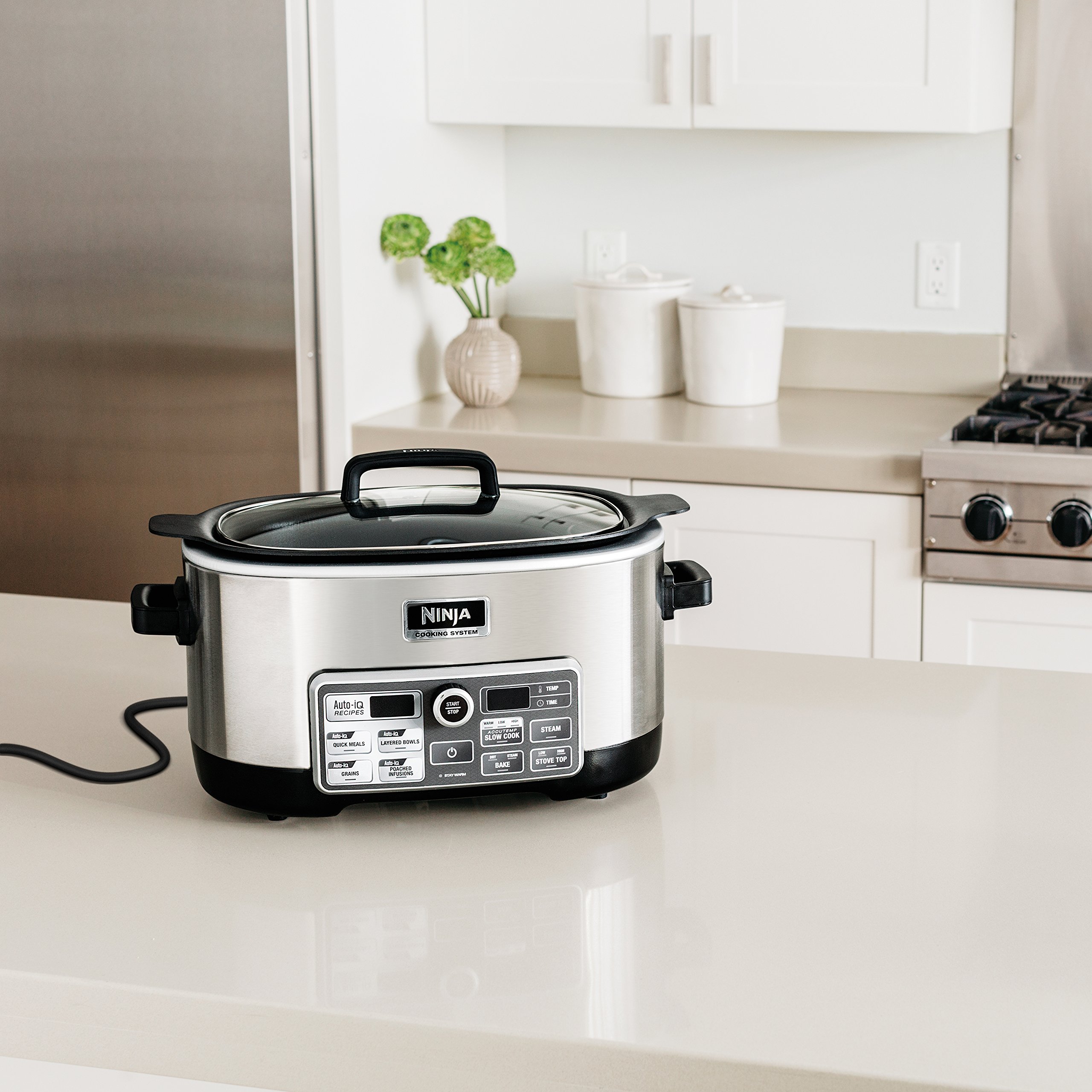 Ninja Auto-iQ Multi/Slow Cooker with 80-Pre-Programmed Auto-iQ Recipes