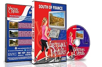 Virtuelle Spaziergänge - Südfrankreich für Innen Walking, Laufband und Rad-Training