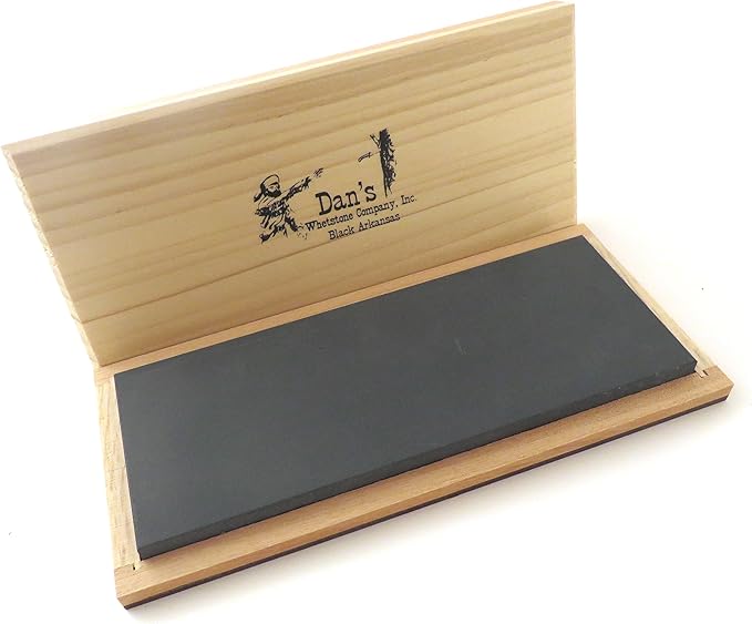 Genuine Arkansas Black Surgical (Ultra Fine) Knife Sharpening Bench