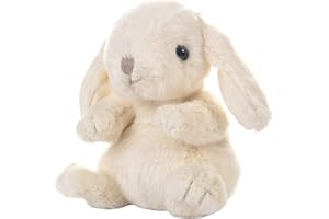 Dilly dudu Cream Bunny/Rabbit Stuffed Animal Plush Soft Toy 6-Inch