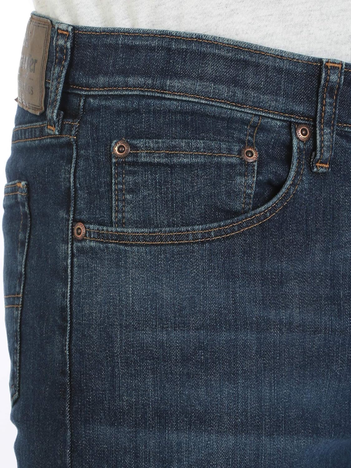 wrangler relaxed fit comfort flex waistband jeans