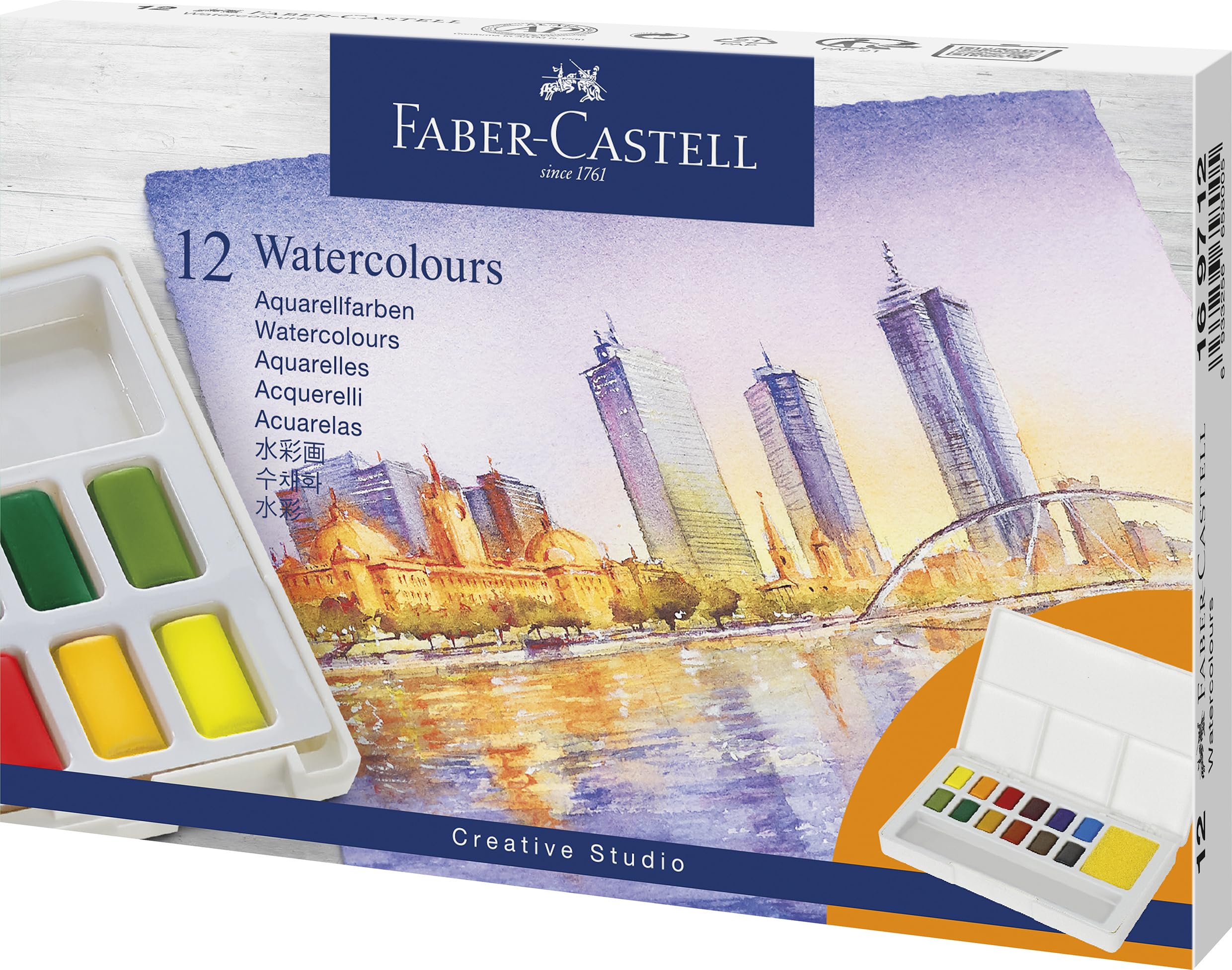 Faber-Castell Creative Marker Pen, Colour 133 Hot Magenta, Colouring, Drawing, Writing, Art, Home, Office Artist Supplies