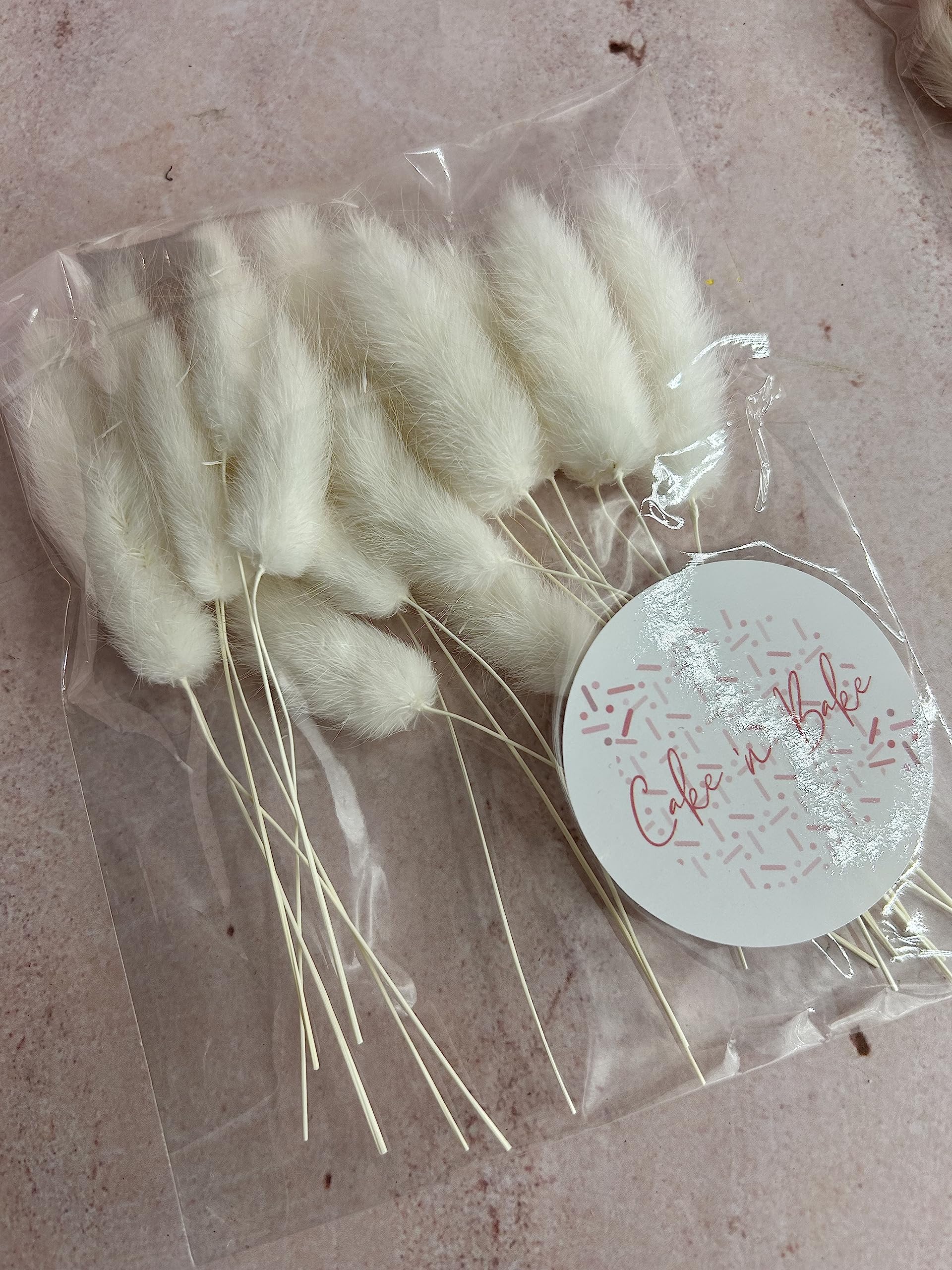 Bunny Tails Cupcake Toppers X 20 (White)