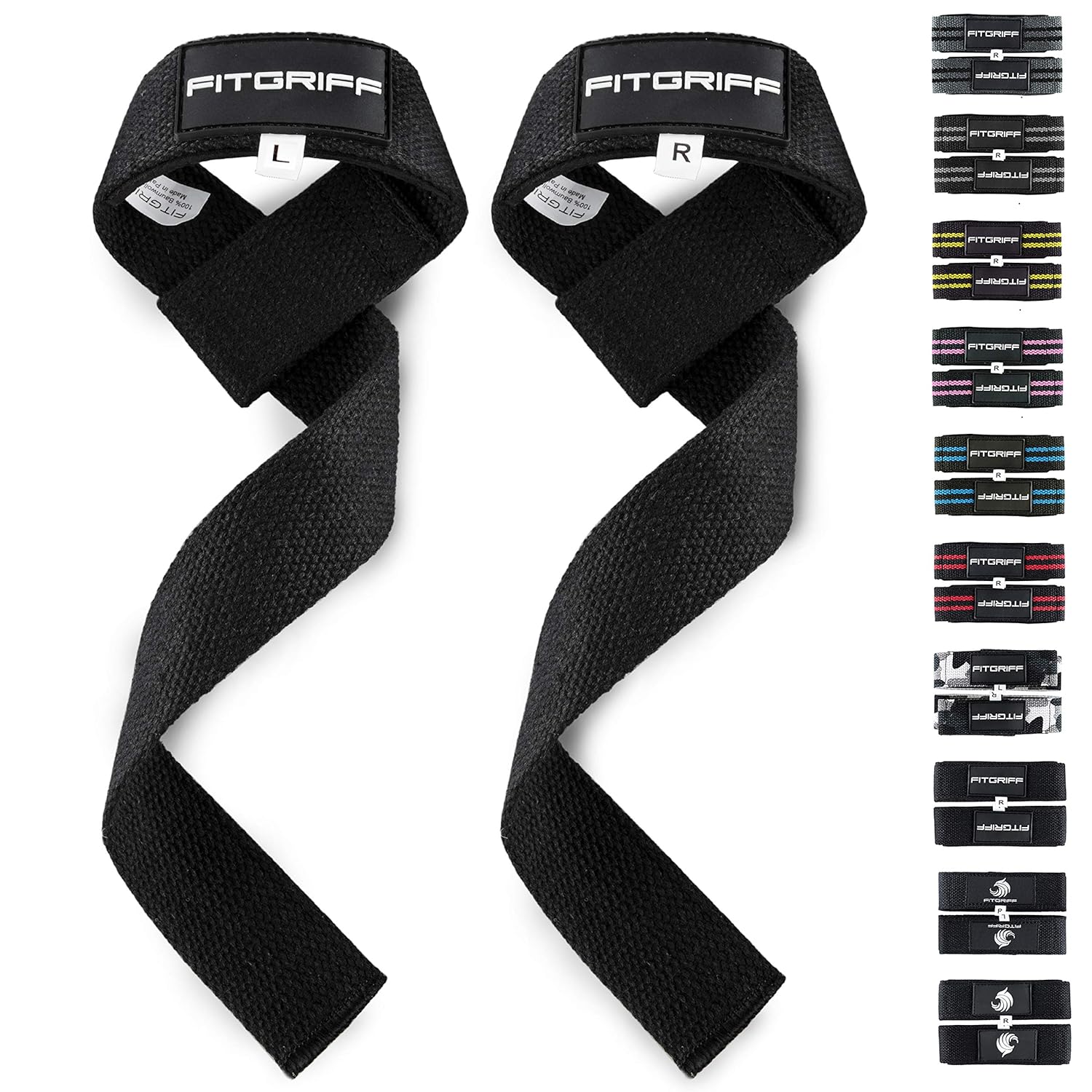 Zughilfen Krafttraining Aus Rindsleder - Lifting Straps Für Gym Mit Aufbewahrungstasche