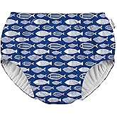 green sprouts Eco Pull-Up Swim Diaper - Blue Fish - 6mo