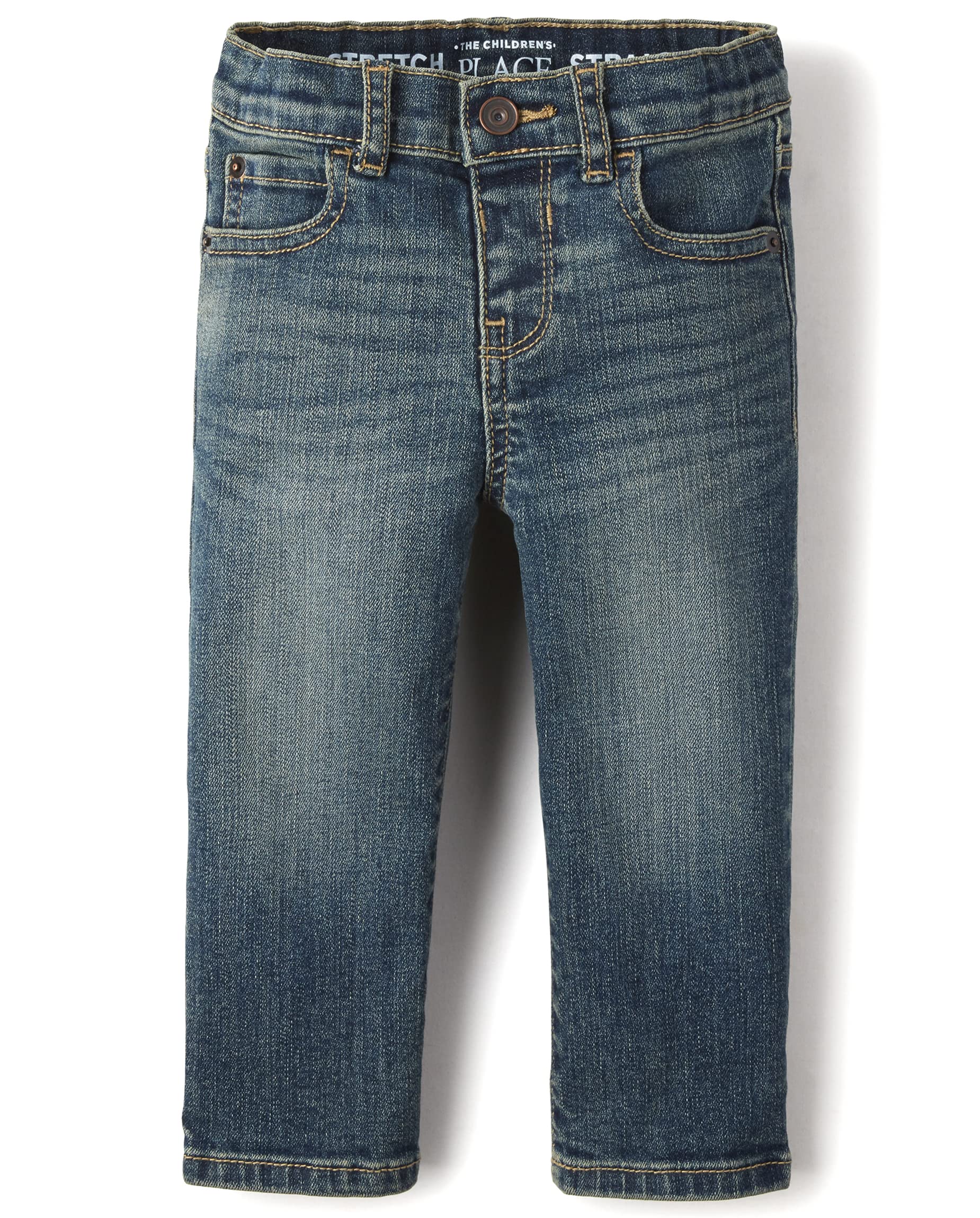 The Children's Place Baby Toddler Boys Stretch Straight Leg Jeans