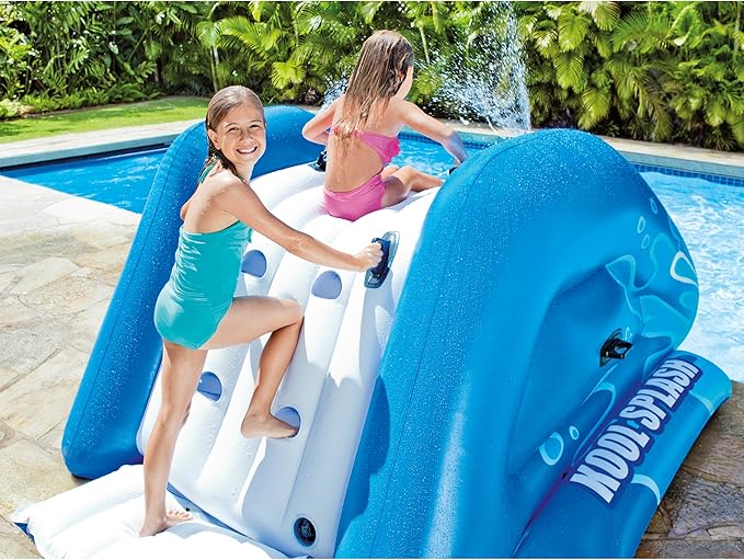 Intex 549ep Kool Splash Durable Inflatable Play Center Swimming Pool With Built In Sprayers For Kids And Adults Age 6 And Up Toys Games Amazon Com
