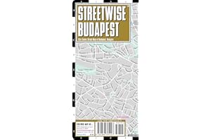 Streetwise Budapest Map - Laminated City Center Street Map of Budapest, Hungary