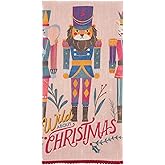 Karma Holiday Tea Towel - 100% Cotton Hand Towels for The Kitchen - Modern Home Decor – Wild About Christmas