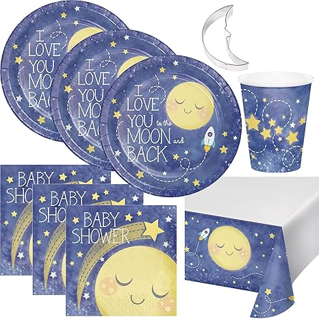 Amazon Com Llilykai Value Bundles To The Moon And Back Theme Baby