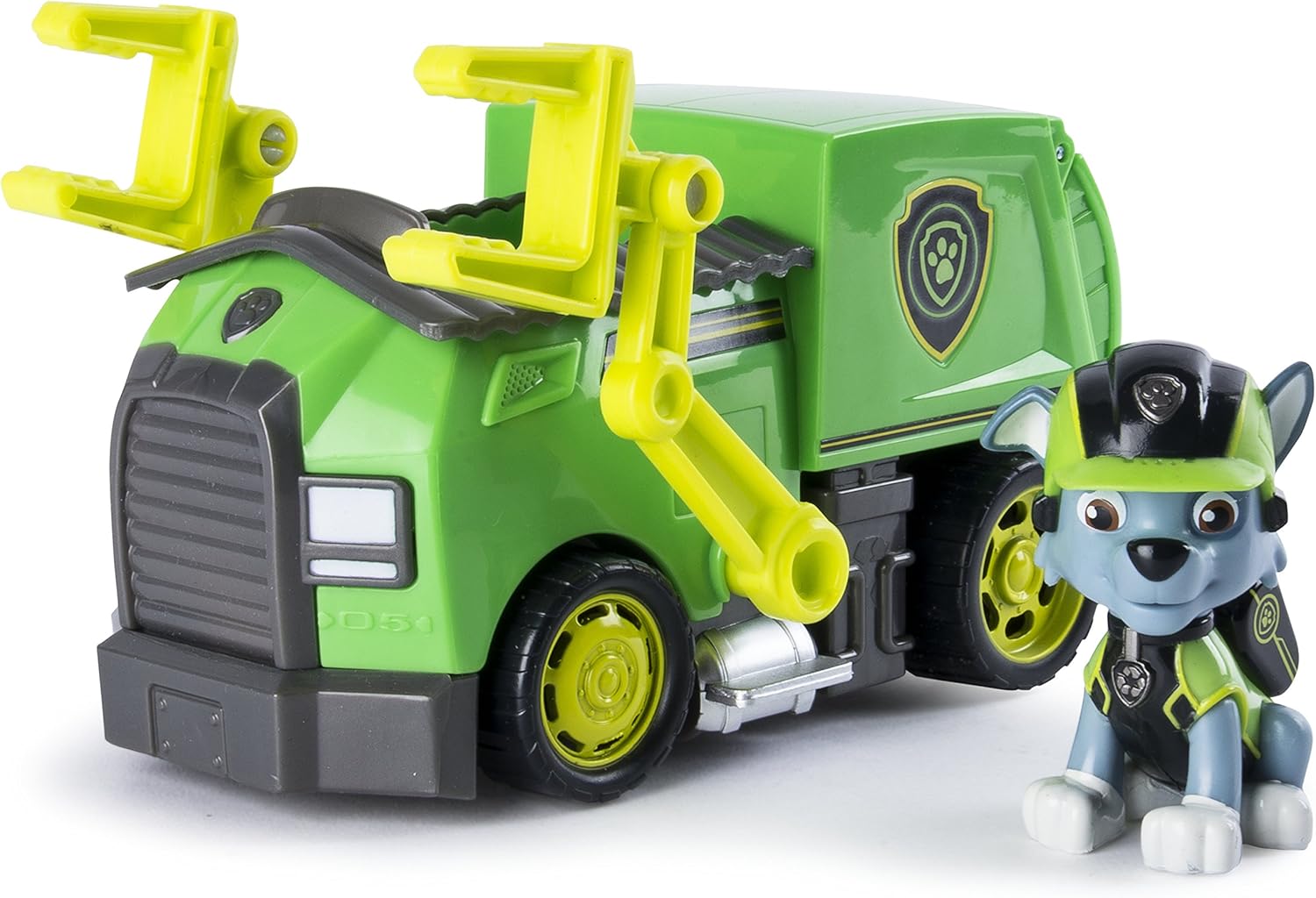 Paw Patrol Rocky Recycle Truck Vehicle Figure Spin Master