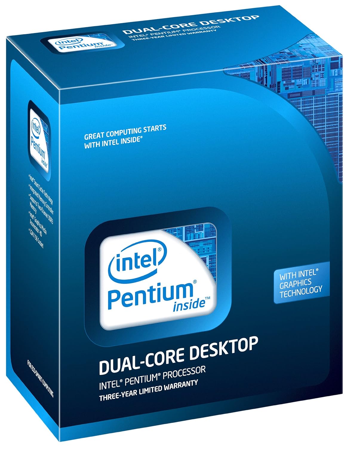 Intel Pentium ® ® Processor E5500 (2M Cache, 2.80 GHz, 800 MHz FSB) 2 ...