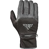 adidas Winter Performance Voyager 2.0 or GLORY Reflective Gloves with Multiple Touchscreen Conductivity Points, Black