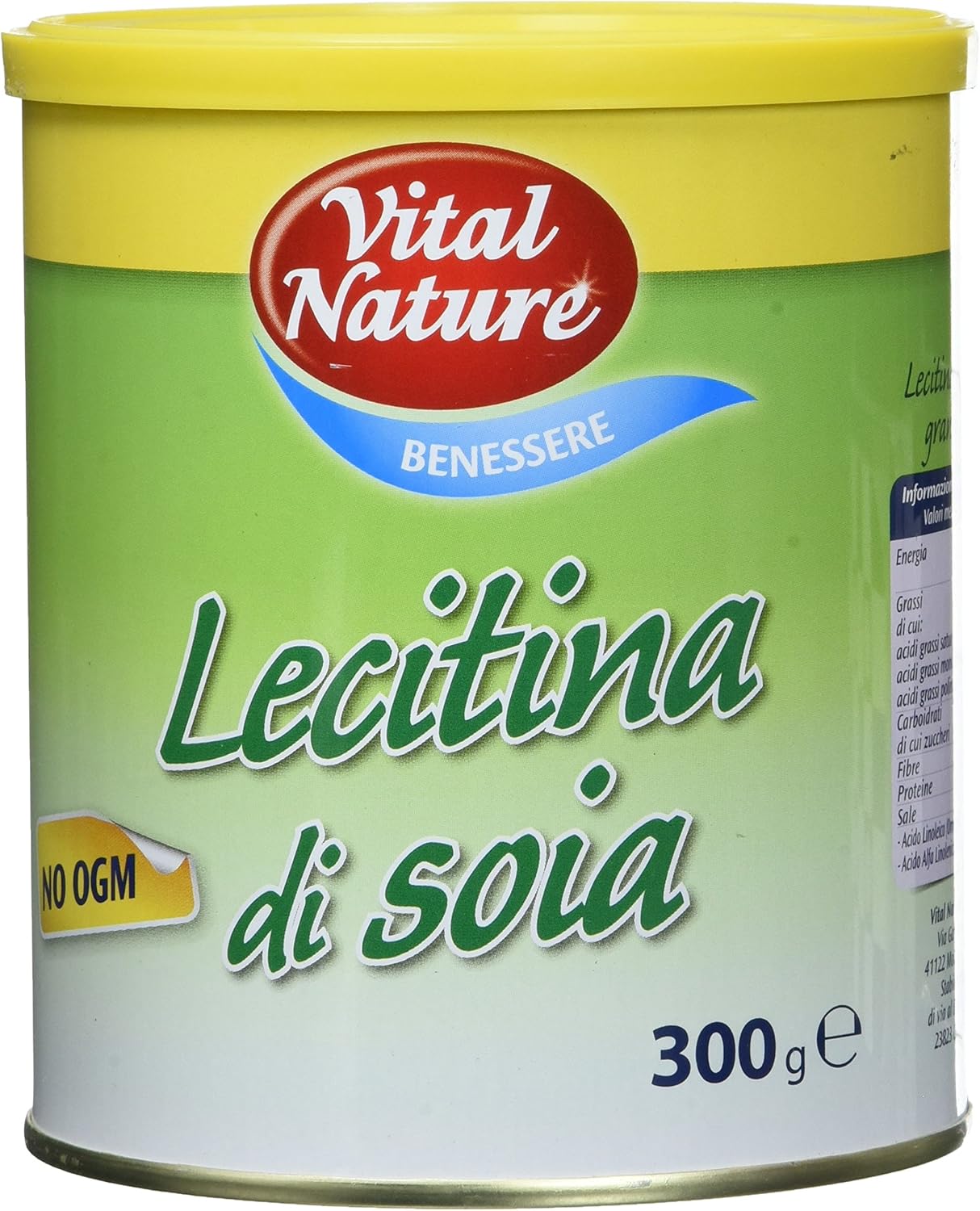 lecitina in granuli per la cottura al forno