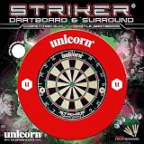 Unicorn Striker Bristle Dartboard with EVA Surround and Darts view 5
