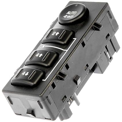 Apdty 012183 4Wd 4-Wheel Drive Switch With Auto 4Wd Button (Replaces 19259313, 15136039) (401000078615)