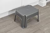 Addis Step Stool Solid Metallic Silver 1 510044 150kg UK Made view 3