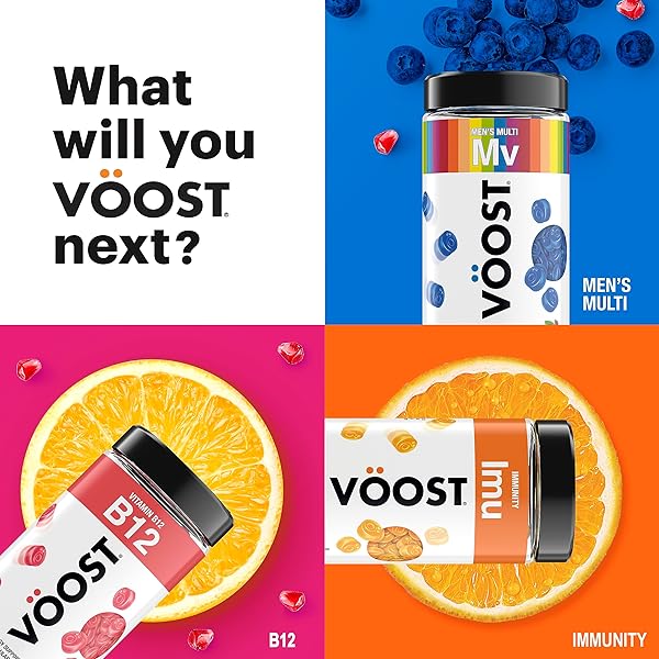 VOOST, WOMEN’S MULTIVITAMIN GUMMIES, SUPPLEMENT WITH VITAMIN A, B, C, D & FOLIC ACID TO SUPPORT WOMEN’S DAILY HEALTH*, WOMEN’S CHEWABLE VITAMIN, TROPICAL FRUIT FLAVORED, 30 DAY SUPPLY – 90 COUNT