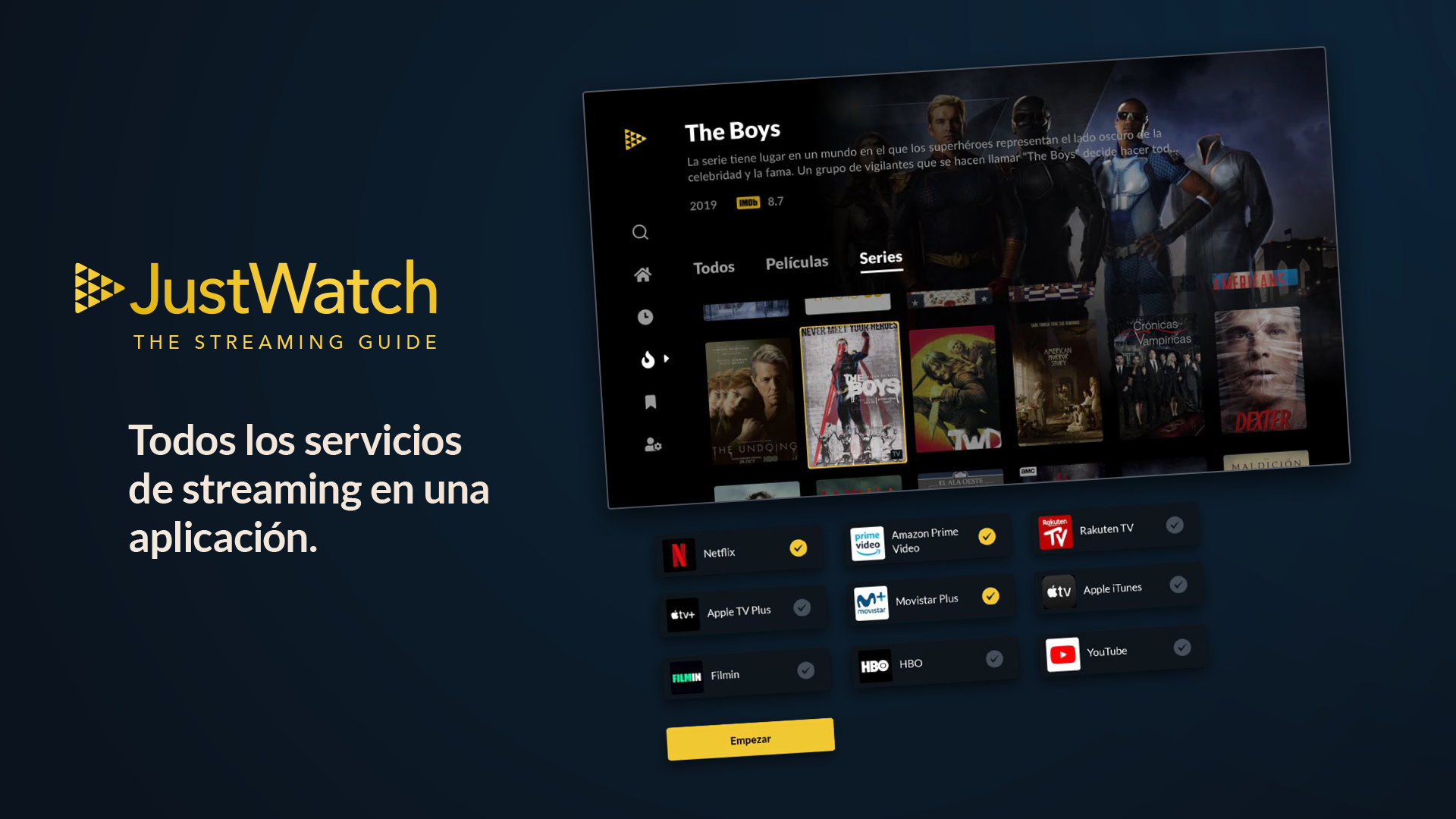 JustWatch The Streaming Guide Amazon.es Apps y Juegos