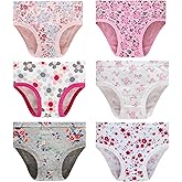 Cadidi Dinos Girls' Soft Cotton Breathable Underwear