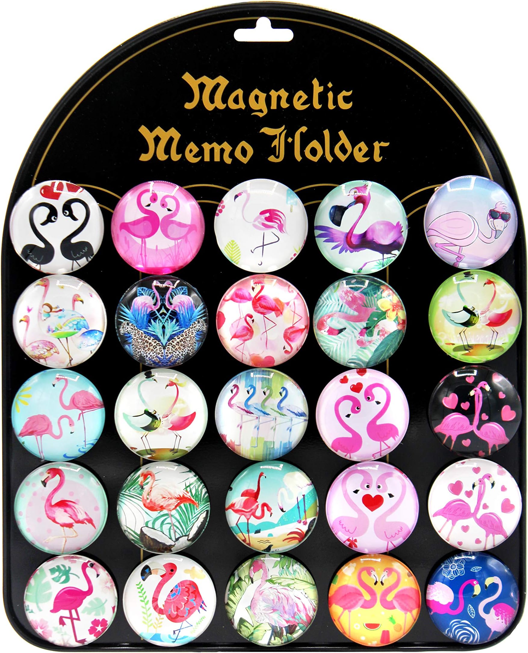 Shopaholic Flamingo Magnets Fridge Magnets Multipurpose Magnet- Pack of 5(Flamingo Magnet)
