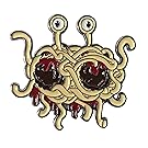 Flying Spaghetti Monster Enamel Pin FSM Hat Pin Pastafarian Flair Alt God Button