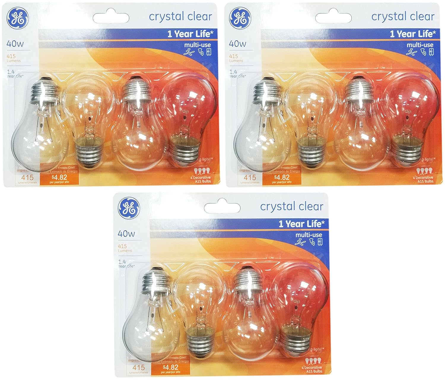 Best 40w fan light bulbs ge