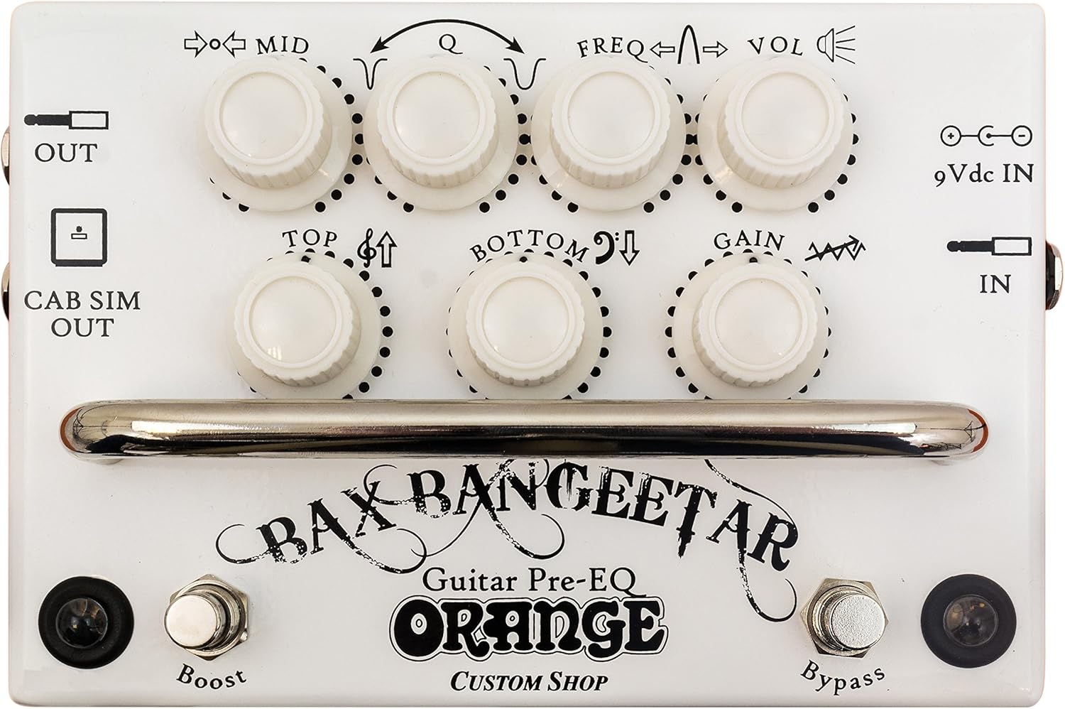 Amazon Com Orange Custom Shop Bax Bangeetar Guitar Pre Eq Effects Pedal White Musical Instruments Amazon Com Orange Custom Shop Bax Bangeetar Guitar Pre Eq Effects Pedal White Musical Instruments
