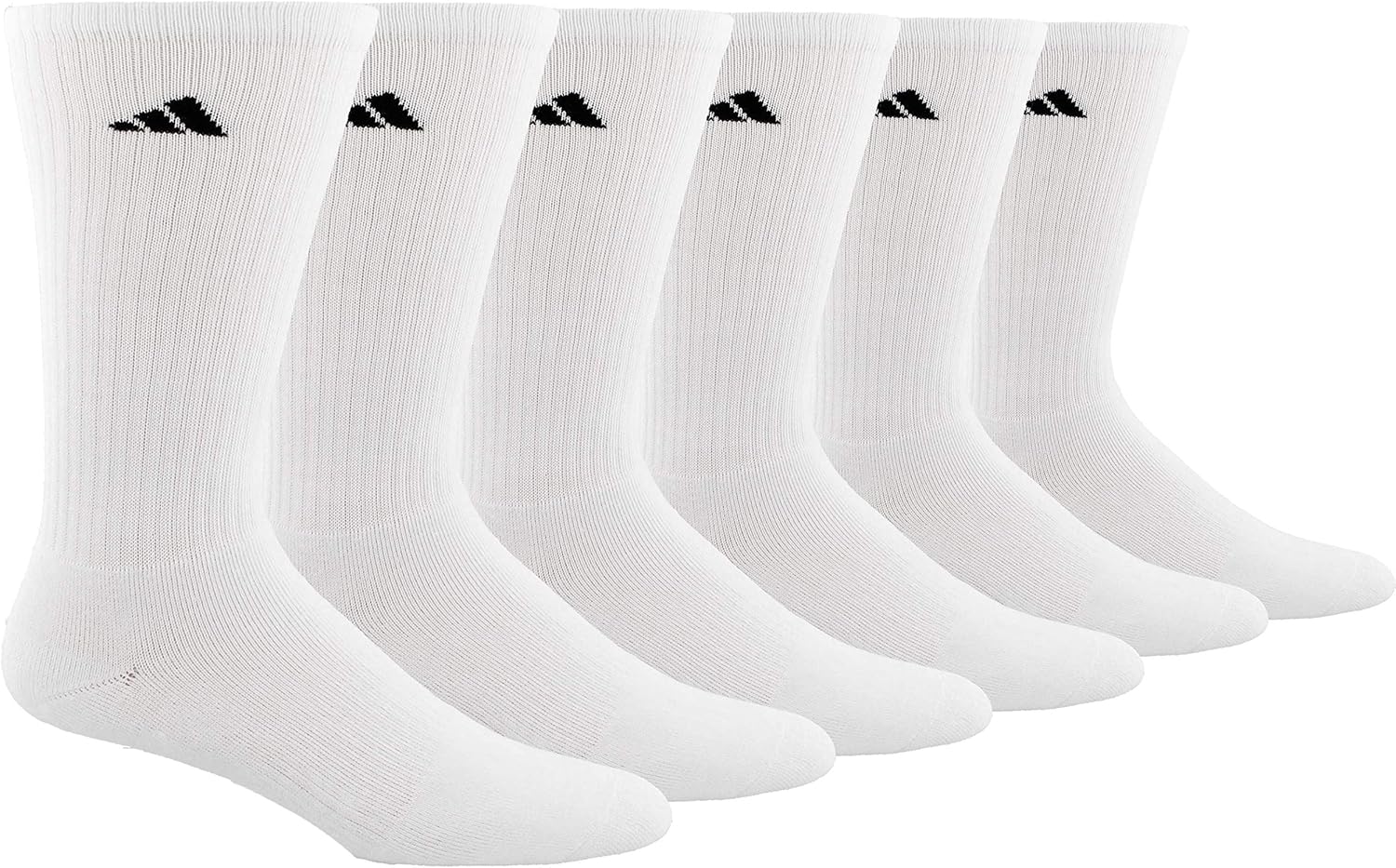 adidas Men's Athletic Cushioned Crew Socks (6-Pair): Sports & Outdoors