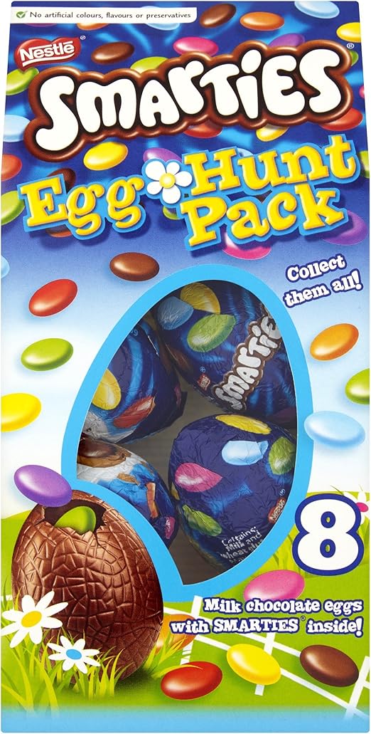 Smarties Egg Chocolate Hunt Pack, 140 g Amazon.co.uk Grocery