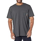 Timberland PRO Men's Base Plate Blended Short-Sleeve T-Shirt, Navy Heather, Small