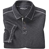Johnston & Murphy Mens Vintage Slub Polo