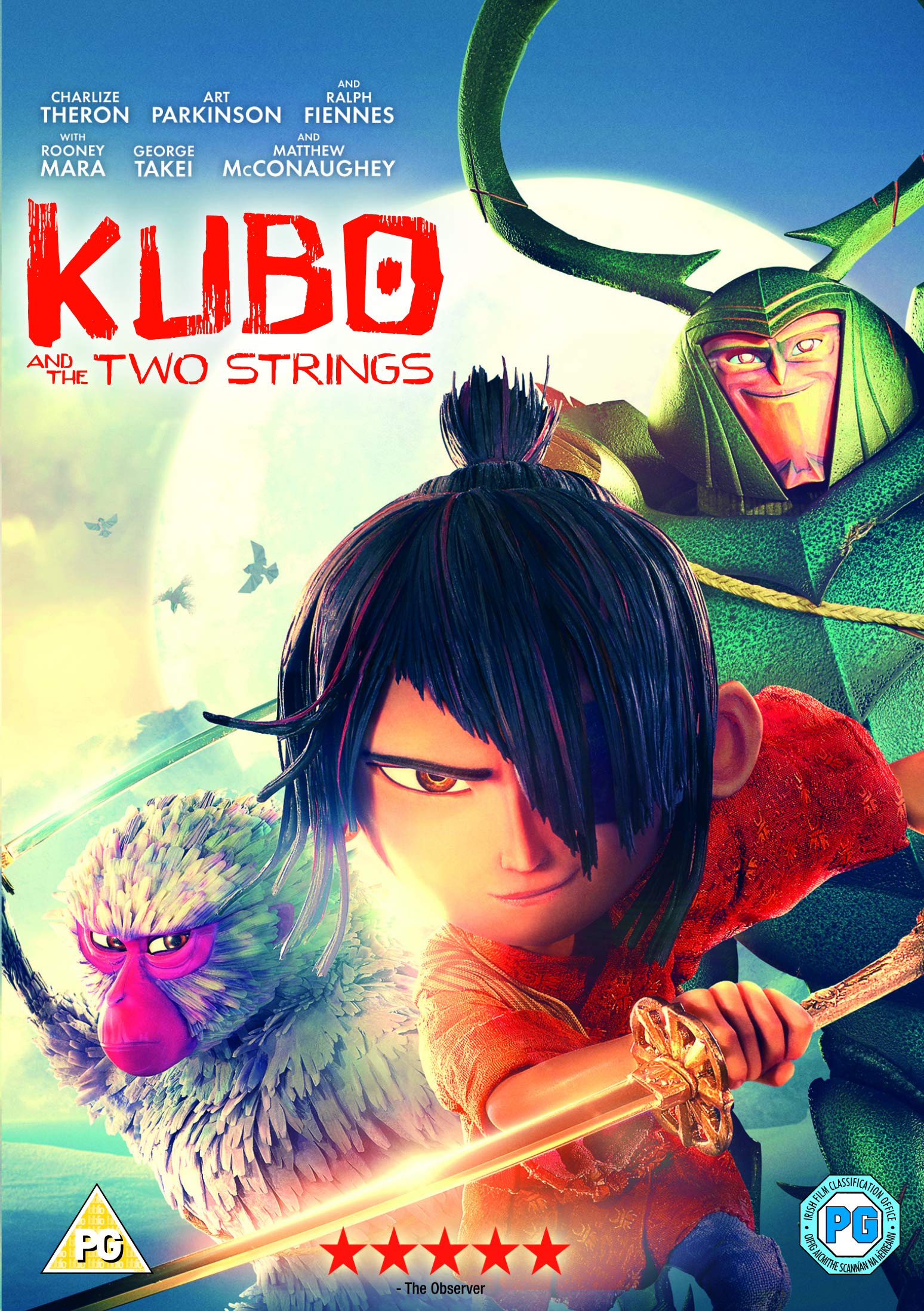 Kubo And The Two Strings (DVD + Digital Download)