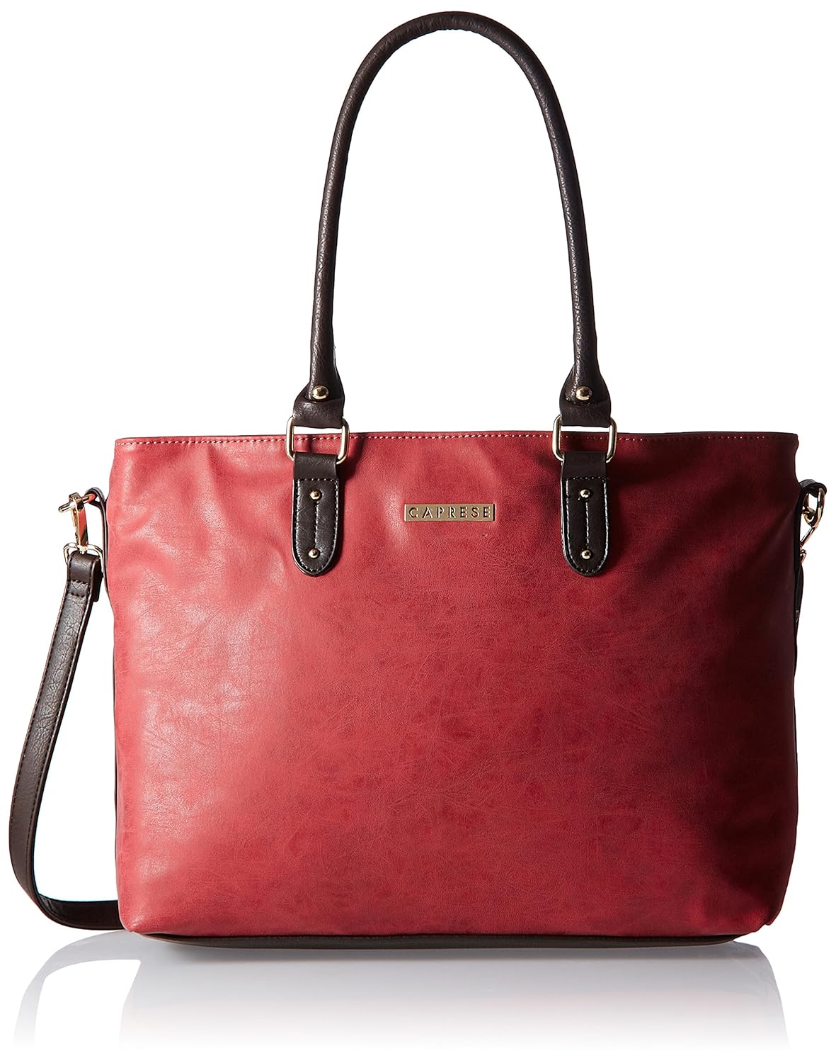 Buy Caprese Women's Tote Bag (Burgundy) at Amazon.in